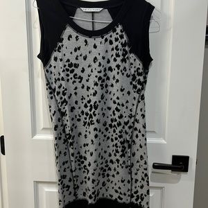 Leopard print black/grey  Trina Turk dress.